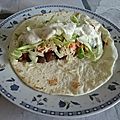 Tacos de haricots rouges à l’agneau à la mexicaine