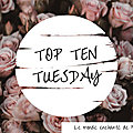 Top ten tuesday ~ 267 | 10 romans dont la couleur verte est dominante sur la couverture 
