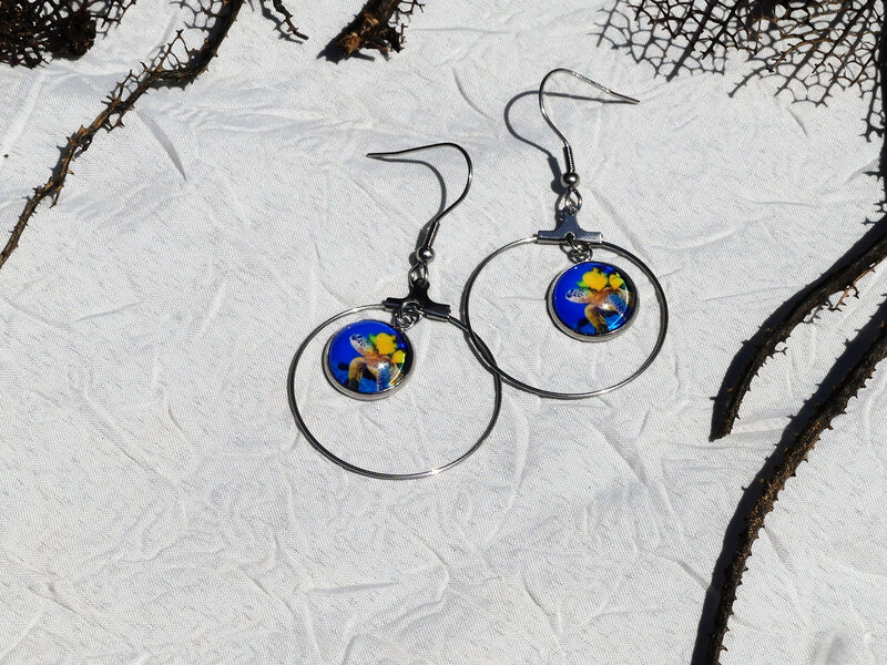 bijoux colores made in guyane par louise indigo tortue bleue (1)