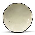 A 'Ding' mallow-form dish, Northern Song dynasty (960–1127)