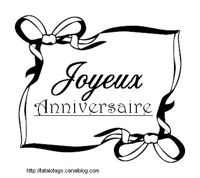 Anniversaire De Chrinolines Passions De Joelle Et Claude