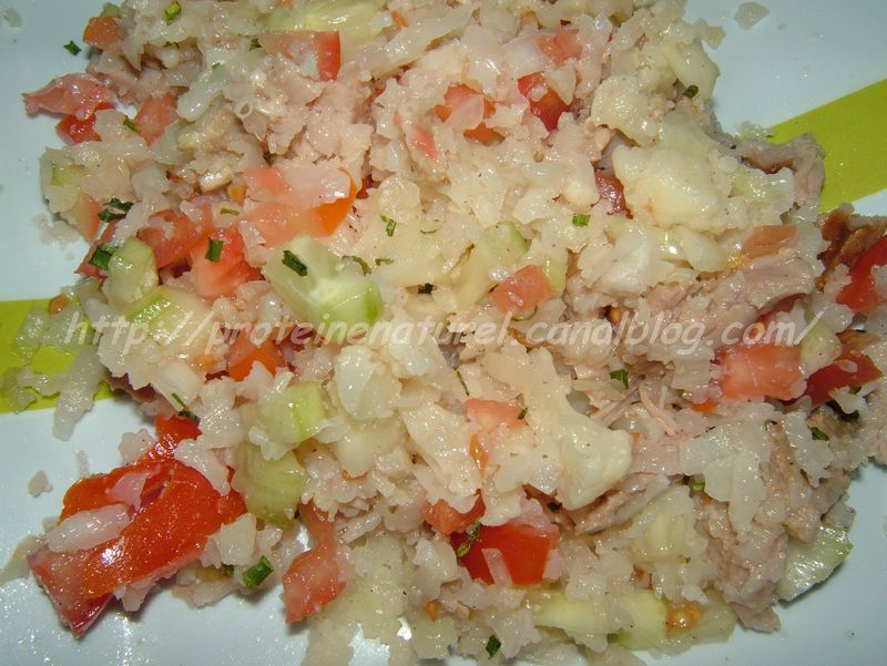 Pl Taboule De Dinde Dukan Mon Regime Proteine Naturel Http