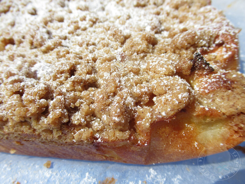 Crumb cake pomme cannelle