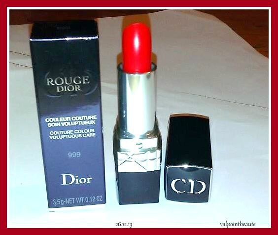 Rouge Dior 999 Le Nouveau Haute Couture Valpointbeauté