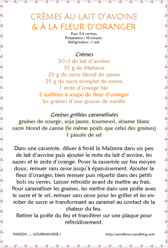 Créme sans oeufs avoine & fleur d'oranger_fiche