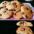 Cookies chocolat tahin