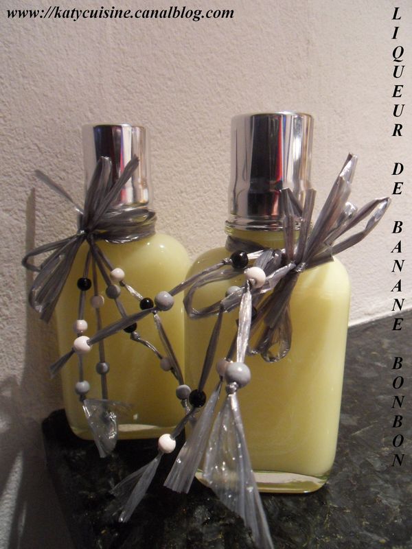LIQUEUR DE BANANEBONBON Péchés très très gourmands....