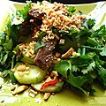 Salade de bœuf à la thaïe