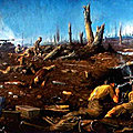 Peintures canadiennes et britanniques de la grande guerre