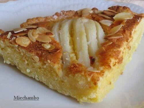 Tarte Aux Poires Amandine Miechambo Cuisine