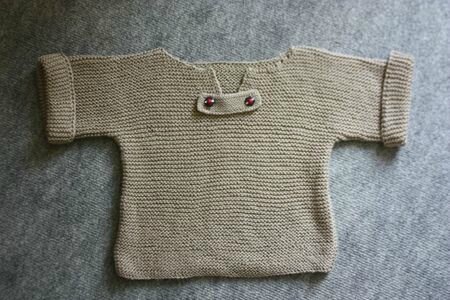 Une Mariniere Pour Bebe En Tricot Katleen Tout Simplement