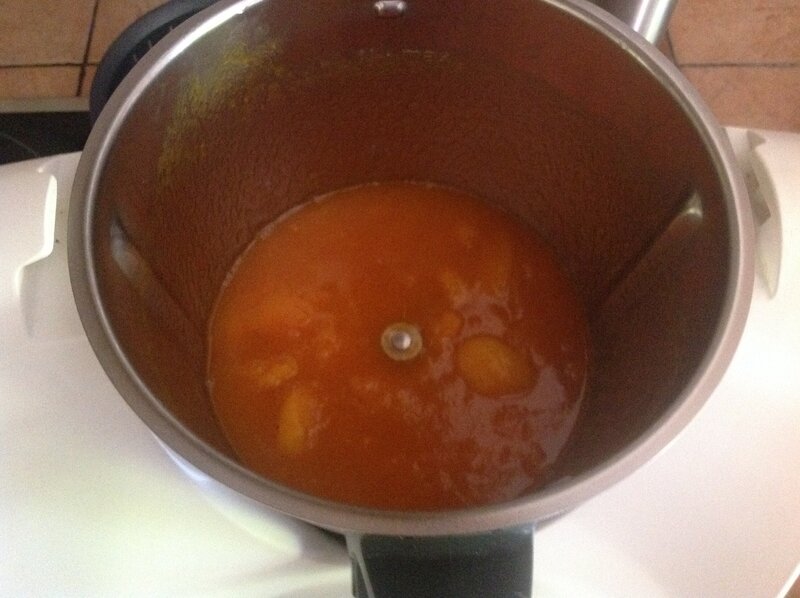 Compote d'abricots au Thermomix La caverne de baba o rhum