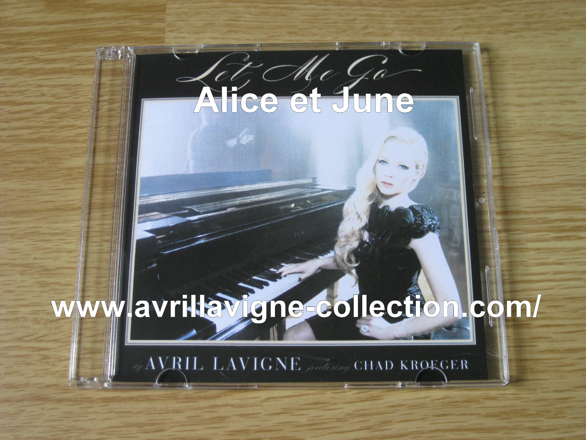 CD promotionnel Let Me Go-version néerlandaise (2013)