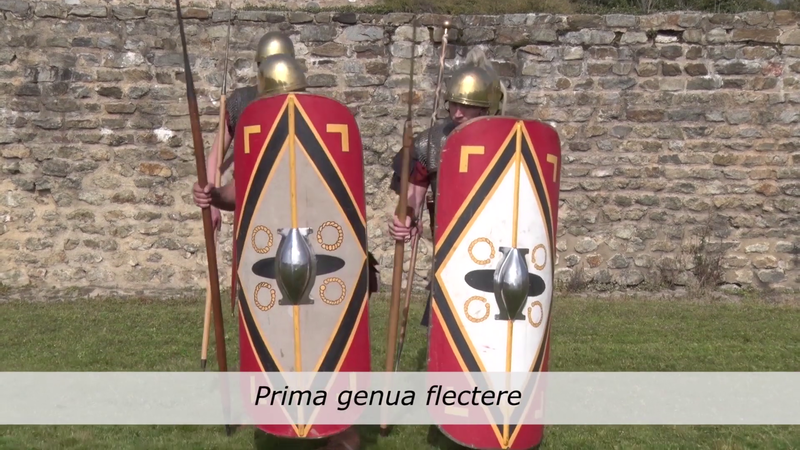 Les techniques de combat de l'armée romaine, présentées par l'association PAX AUGUSTA (3)