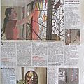 Article verre et vitrail