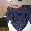 Mon textured shawl!!!!!!!!