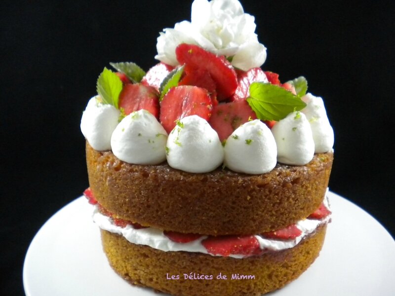 Le Victoria sponge cake aux fraises 5