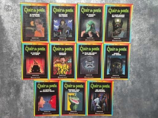 Quelques romans de R.L. Stine