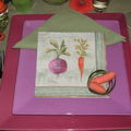 Table mon potager