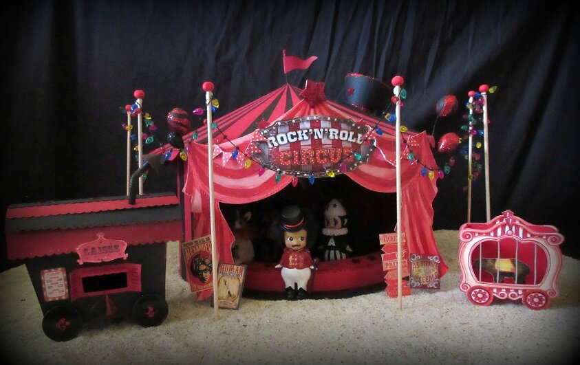 cirque vintage miniature