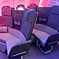 Le concept siège canapé settee corner d’airbus pour business classe