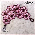 Alveo rose et brun