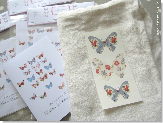 Transfert Marimerveille papillons N° 3