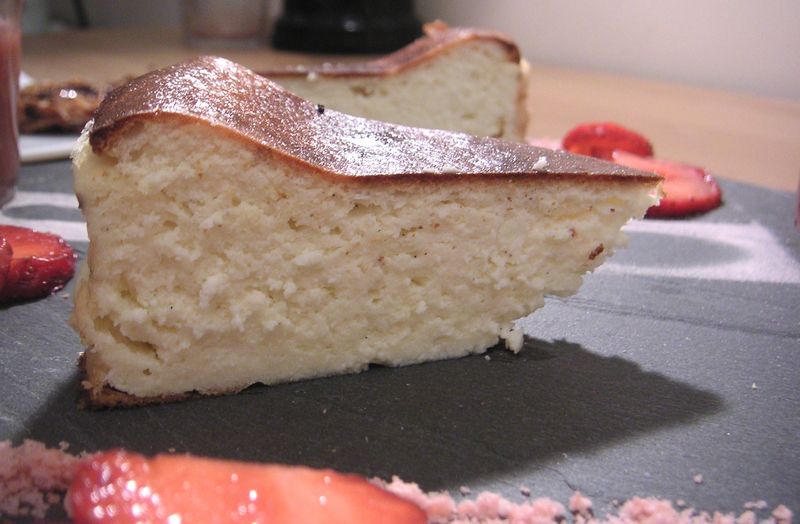 Mi Cheesecake Mi Gateau Au Fromage Blanc Sans Pate Dietetique Saveurs Et Nutrition