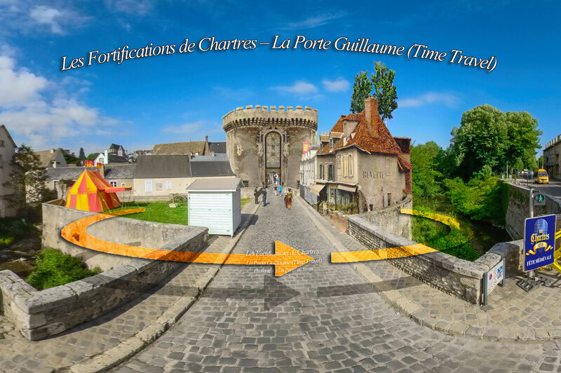 Les Fortifications de Chartres – La Porte Guillaume (Time Travel)