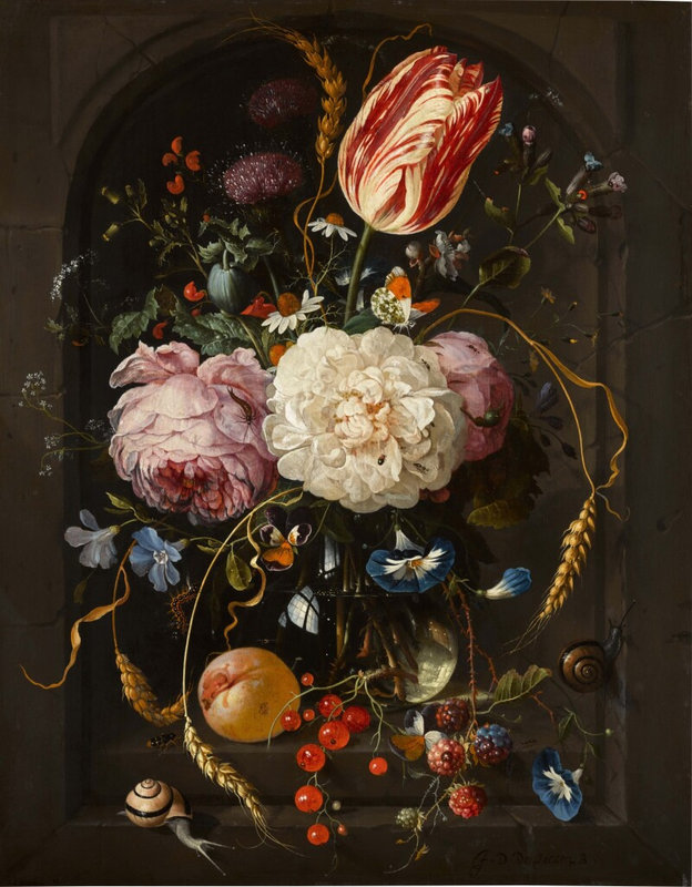 a banquet still life by jan davidsz de heem