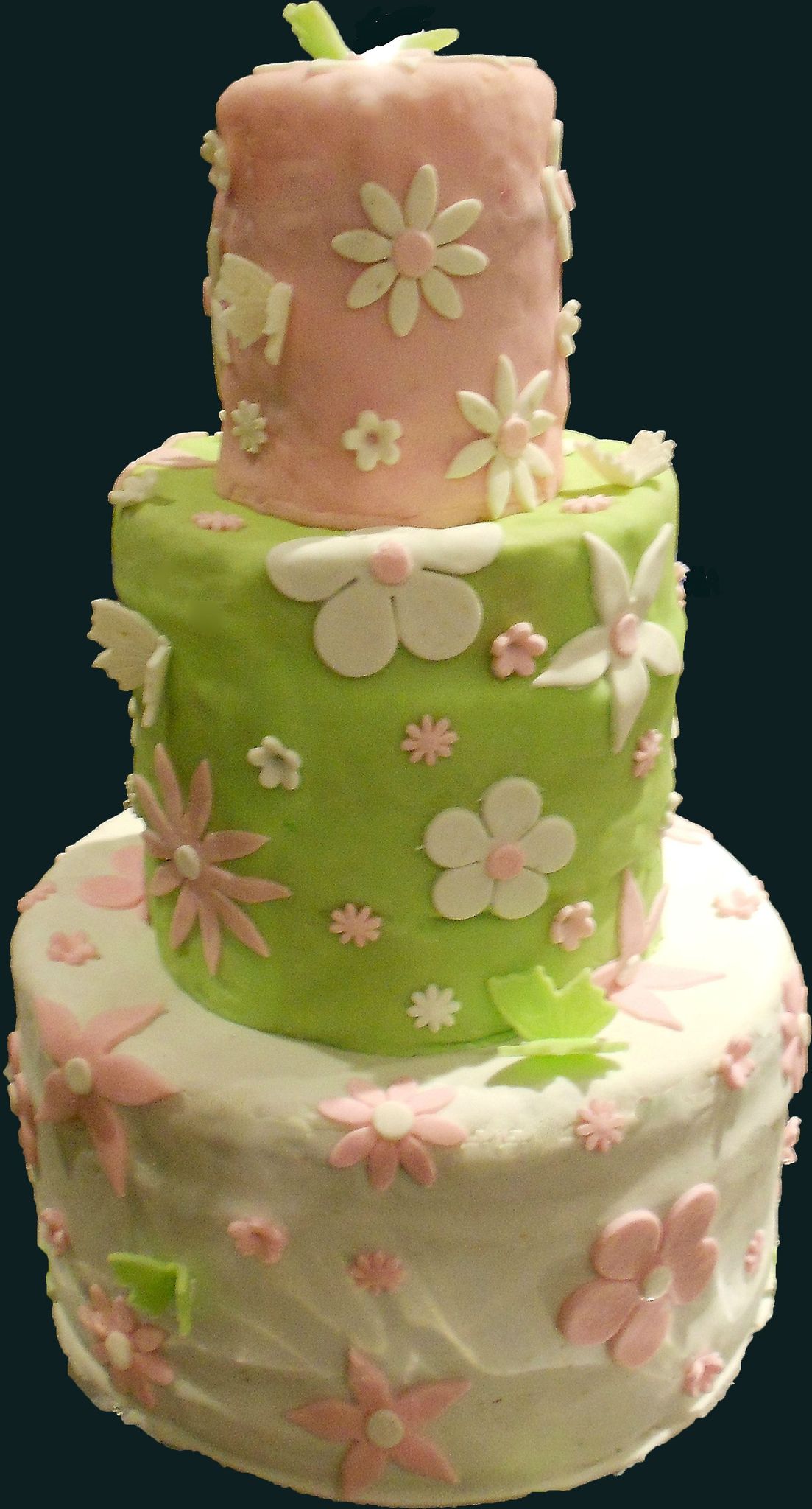 Gateau D Anniversaire Printanier Les Dimancheries De Florie