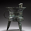 Shang dynasty bronzes sold at sotheby's paris, 16 june 2022