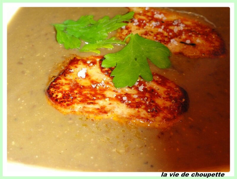 SOUPE LENTILLES - gateau chocolat noix 002