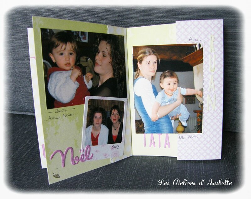 Mini album souvenir d'enfance Ma p'tite fabrique