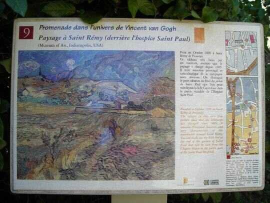 panneau van gogh