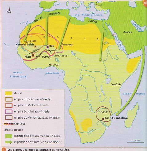 La Conquete Et L Expansion Arabo Musulmane En Afrique Du Nord Et En Afrique Orientale Je Passe Mon Brevet