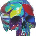 Damien Hirst, Hallucinatory Head. Household gloss on plastic skull, Unique within a series of 50, h: 21 x w: 14 x d: 14 cm. Other Criteria