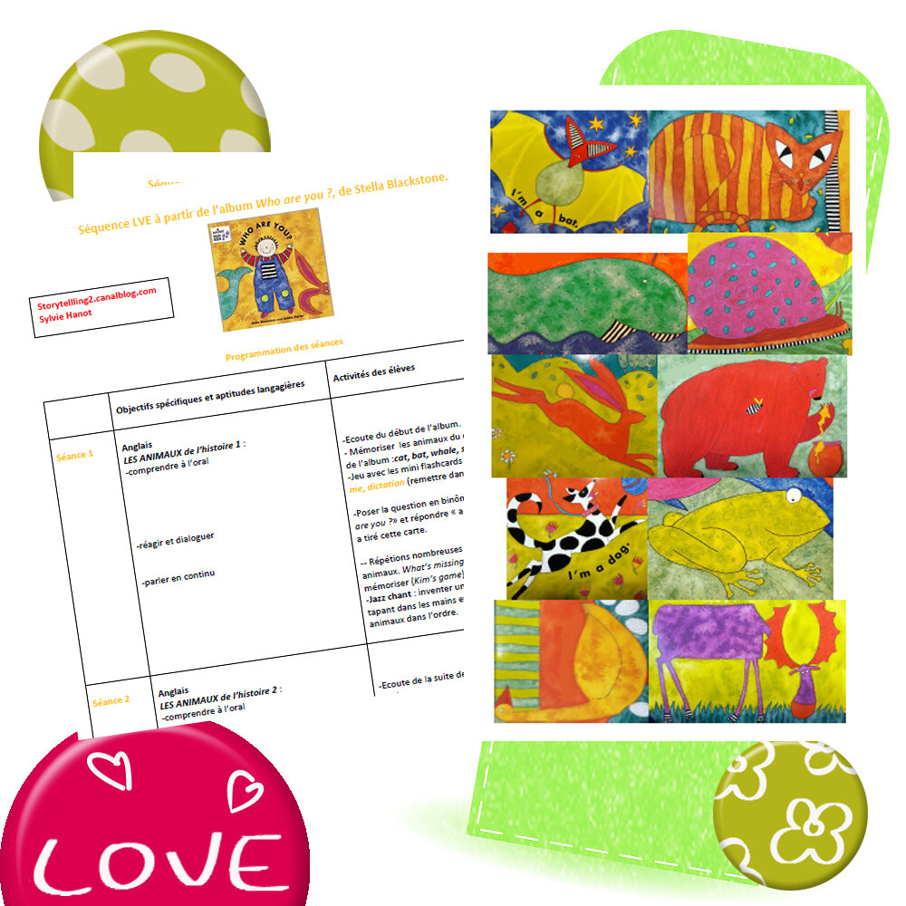 Who Are You Sequence Se Presenter Cycle 2 Brown Bear Co L Anglais Avec Le Storytelling