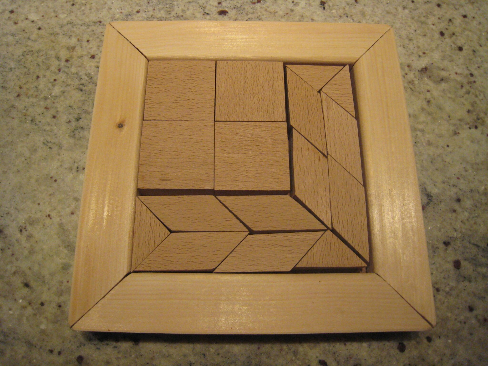 un puzzle en bois - créations et bricolages d'Oli
