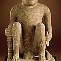 Hanuman, the divine monkey, cambodia or vietnam, cham (?), 13th century or late. lacma