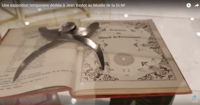 2019-11-04 00_27_14-Une exposition temporaire dédiée à Jean Baylot au Musée de la GLNF - YouTube - O
