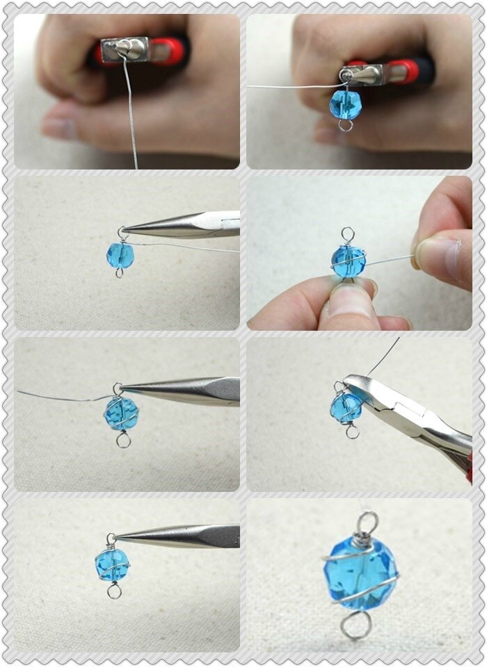 Techniques utiles de l'enveloppement du fil métal - Idées créatives de  bijoux