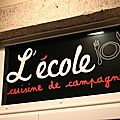 Aller à l'école un samedi...