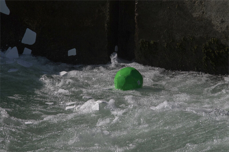 Ballon vert cascade 1 020420
