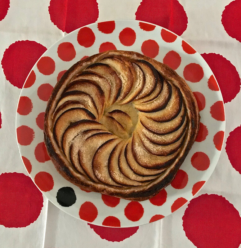 tarte feuilletée aux pommes