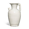 A white-glazed ewer, northern song-jin dynasty (960-1234)
