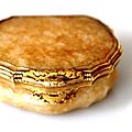 Boîte en onyx et or. allemagne, xviiième siècle
