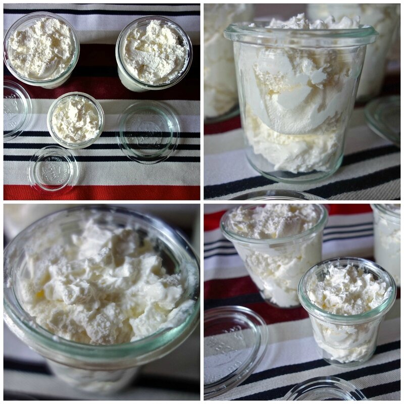 mousse de yaourt façon fontainebleau