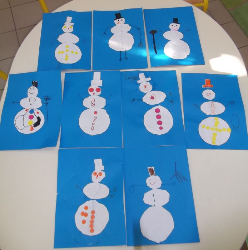 Découpage collage de Noël LaClasseDeCamomille