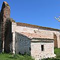 Eglise Saint Juin sous le soleil printanier ...